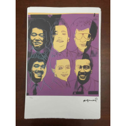 Andy Warhol Litografía offset edición 100 cm 57x38