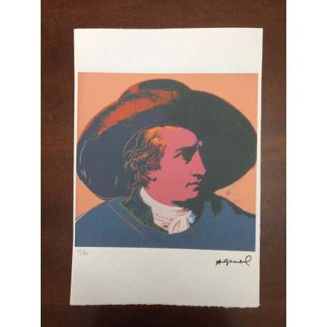 Andy Warhol Off set lithograph 100 cm edition 57x38