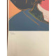 Andy Warhol Off set lithograph 100 cm edition 57x38