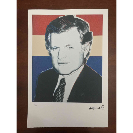 Andy Warhol Lithographie édition hors set 100 cm 57x38