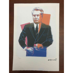Andy Warhol Litografía edición off set 100 cm 57x38