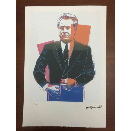 Andy Warhol Litografía edición off set 100 cm 57x38