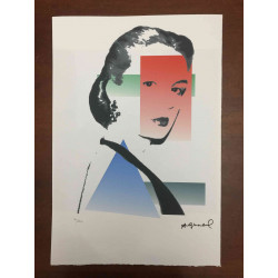 Andy Warhol Lithografie off-set editie 100 cm 57x38