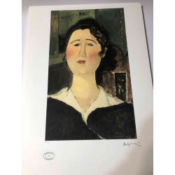 Offset litografii Amedeo Modiglianiego 50x70 cm Archiwum Paryża