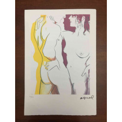 Andy Warhol Litografia off set edizioa 100 cm 57x38