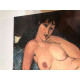 Amedeo Modigliani litografía off set 50x70 cm Archives Paris