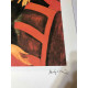 Amedeo Modigliani lithographie hors set 50x70 cm Archives Paris