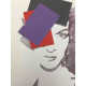 Andy Warhol Lithographie édition hors set 100 cm 57x38