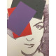 Andy Warhol Lithographie édition hors set 100 cm 57x38