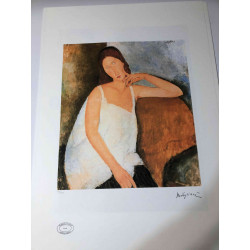 Offset litografii Amedeo Modiglianiego 50x70 cm Archiwum Paryża