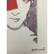 Andy Warhol Lithographie édition hors set 100 cm 57x38