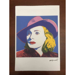 Andy Warhol Lithographie édition hors set 100 cm 57x38