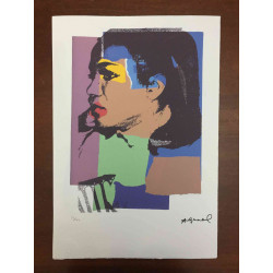 Andy Warhol Off set lithograph 100 cm edition 57x38