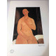 Offset litografii Amedeo Modiglianiego 50x70 cm Archiwum Paryża