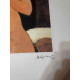 Offset litografii Amedeo Modiglianiego 50x70 cm Archiwum Paryża