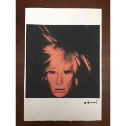 Andy Warhol Litografía edición off set 100 cm 57x38