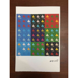 Andy Warhol Litografía offset edición 100 cm 57x38