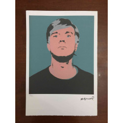 Andy Warhol Lithographie édition hors set 100 cm 57x38