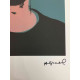 Andy Warhol Lithographie édition hors set 100 cm 57x38
