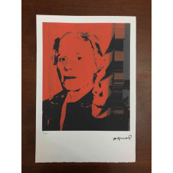 Andy Warhol Litografia off set editie 100 cm 57x38