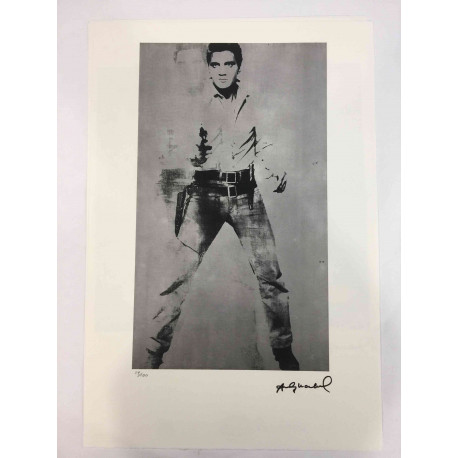 Andy Warhol Litografia off set edizione 100  cm 57x38