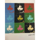 Andy Warhol Litografia off set edizioa 100 cm 57x38