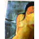 Amedeo Modigliani litografia off set 50x70 cm Arxius París