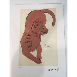 Andy Warhol Litografía edición off set 100 cm 57x38