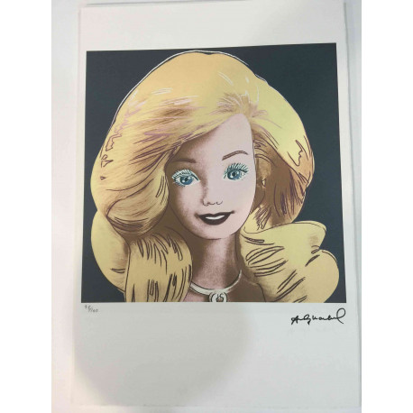 Andy Warhol Litografia off set edizione 100  cm 57x38