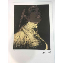 Andy Warhol Off set lithograph 100 cm edition 57x38