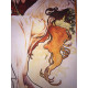 Litografía de Alphonse Mucha en off set 50x70 cm