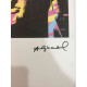 Andy Warhol Lithographie édition hors set 100 cm 57x38