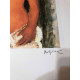 Amedeo Modigliani lithographie hors set 50x70 cm Archives Paris