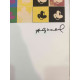 Andy Warhol Litografia off set edizioa 100 cm 57x38
