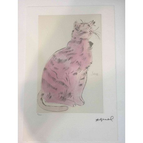 Andy Warhol Lithographie Off-Set-Edition 100 cm 57x38