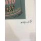 Litografie Andyho Warhola ofsetová edice 100 cm 57x38