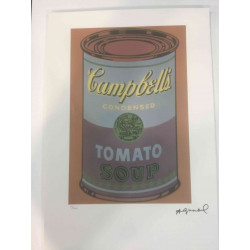 Andy Warhol Lithographie édition hors set 100 cm 57x38