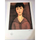 Amedeo Modigliani litografia off set 50x70 cm Arxius París