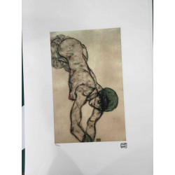 Egon Schiele Litografia w wydaniu offsetowym 200 cm 50x70