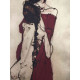Egon Schiele Litografía offset edición 200 cm 50x70