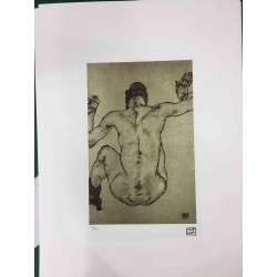 Egon Schiele Litografia off set edició 200 cm 50x70