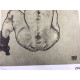 Egon Schiele Litografia off set edició 200 cm 50x70