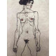 Egon Schiele Litografia offset edícia 200 cm 50x70