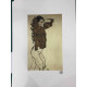 Egon Schiele Litografia off set edizioa 200 cm 50x70