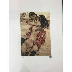 Egon Schiele Litografia off set edició 200 cm 50x70