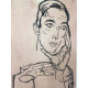 Egon Schiele Lithographie édition hors set 200 cm 50x70