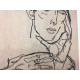 Egon Schiele Lithographie édition hors set 200 cm 50x70