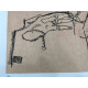 Egon Schiele Lithographie édition hors set 200 cm 50x70
