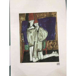 Egon Schiele Litografia off set edició 200 cm 50x70