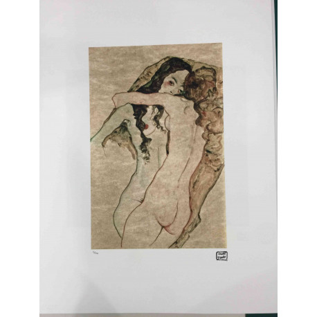 Egon Schiele Lithographie Off-Set-Edition 200 cm 50x70